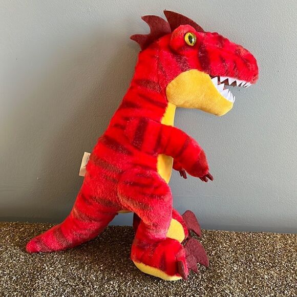 Build a bear Velociraptor Rare stuffed animal dinosaur - Picture 1 of 9